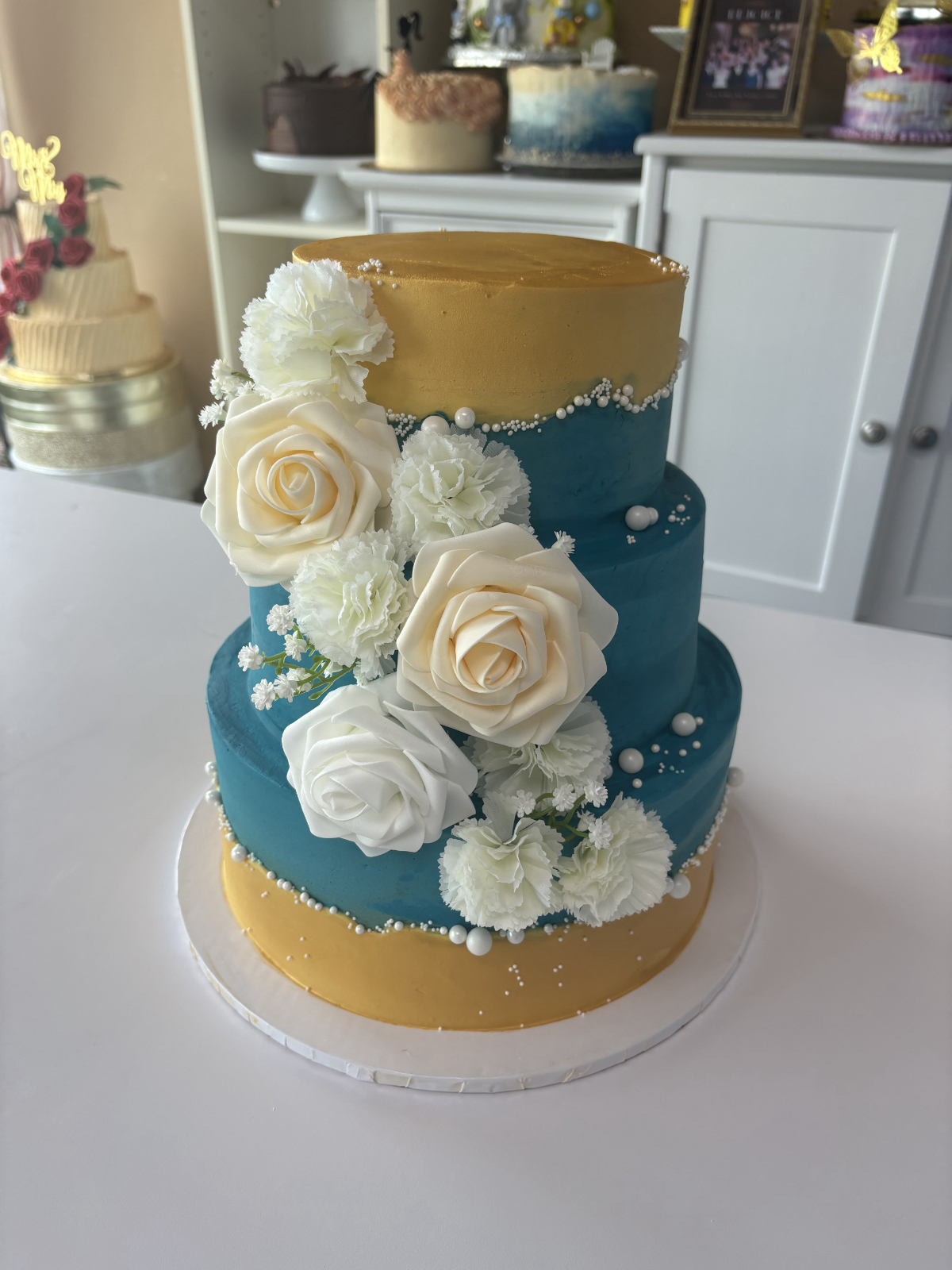 2 tier wedding